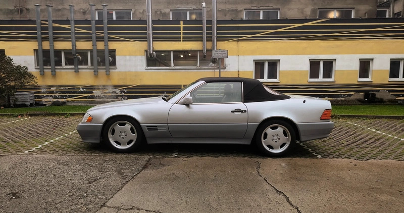 Mercedes-Benz SL cena 76500 przebieg: 135571, rok produkcji 1990 z Kraków małe 742